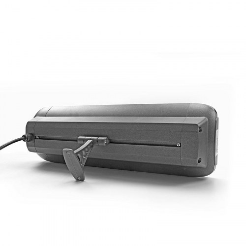 Industrieheizstrahler Anthrazit Rückansicht